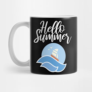 Vacaton hello summer Mug